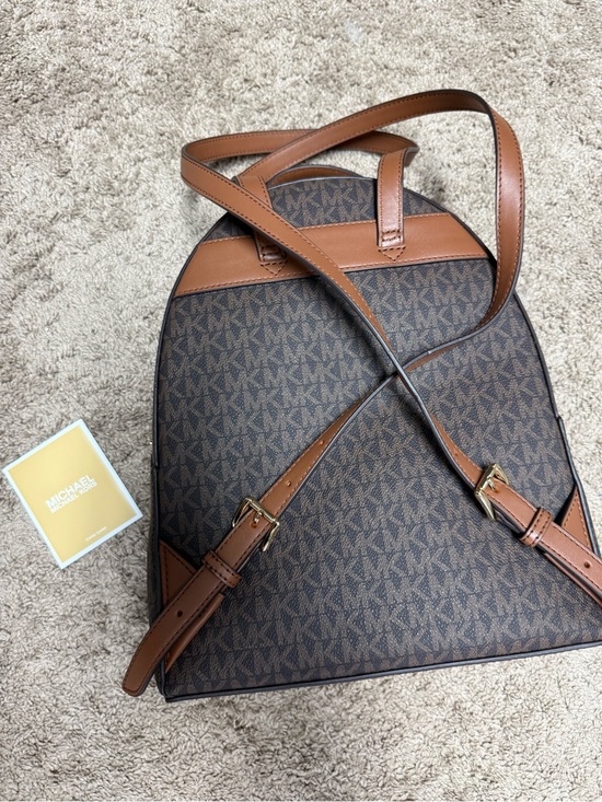 brown leather backpack michael kors Michael Korsdefining modern glamour since 1981. Michael Michael Kors Medium Junie